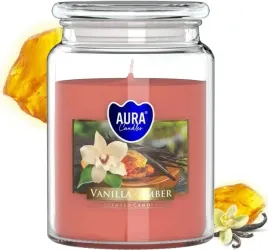 aura-swieca-zapachowa-wanilia-bursztyn-100h-snd99-355-aura