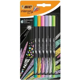 cienkopis-intensity-fine-6-kolorow-pastel-950445-950448-bic-bic