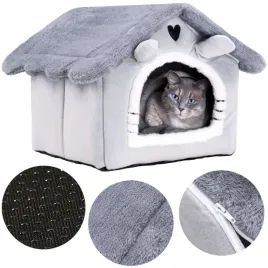 pluszowy-domek-dla-kota-jasper-szary