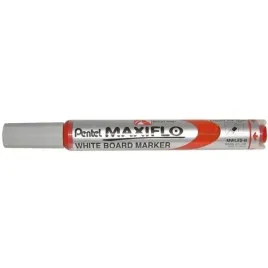 marker-suchoscieralny-mwl5s-b-czerwony-pentel-maxiflo-z-tloczkiem-pentel