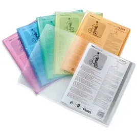 album-ofertowy-a4-20kieszeni-rozowy-dcf242p-clear-pentel-recycology-pentel