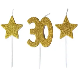 swieczki-urodzinowe-zloty-brokat-30-dwie-gwiazdki-sh-588-30-go-party-go-par