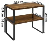 zestaw-2-polek-kuchennych-ginger-rustic-stan-nowy