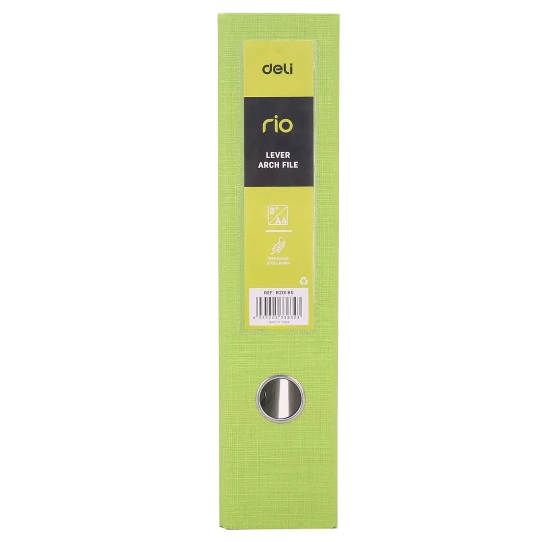 segregator-a4-76mm-rio-zielony-b20160-deli-deli