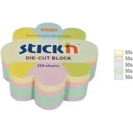 notes-stickn-67x67mm-kwiatek-mix-5-kol-pastelowych-250-kartek-21832-stic