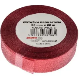 wstazka-brokatowa-czerwona-25mm-wb25-3-brewis-brewis