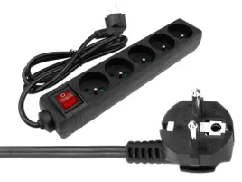 przedluzacz-1-5m-sieciowy-5-gniazda-listwa-z-uziemieniem-przelacznikiem