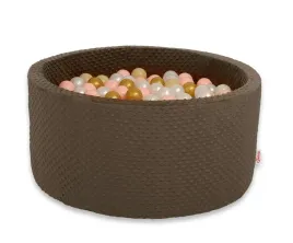 suchy-basen-minky-h-40-cm-z-pilkami-200szt-czekoladowy-bobono