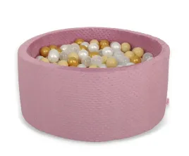 suchy-basen-minky-h-40-cm-z-pilkami-200szt-roz-retro-bobono