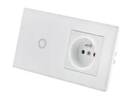 kontakt-gniazdo-elektryczne-pojedyncze-szklane-fi60-z-wlacznikiem-biale