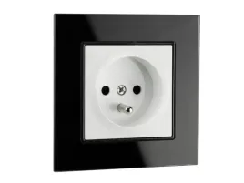 kontakt-gniazdo-elektryczne-pojedyncze-szklane-fi60-z-uziemieniem