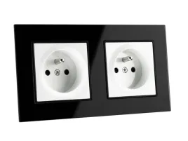 2x-kontakt-gniazdo-elektryczne-pojedyncze-szklane-fi60-z-uziemieniem
