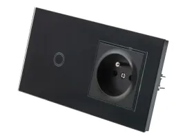 kontakt-gniazdo-elektryczne-pojedyncze-szklane-fi60-z-wlacznikiem-czarne
