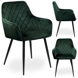 krzeslo-welurowe-havana-velvet-ciemnozielone