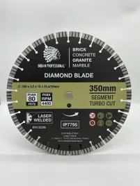 tarcza-diamentowa-350mm-segment-turbo-cut-indian-professional-15mm