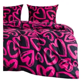 komplet-poscieli-200x220-poszwa-na-koldre-2x-poszewka-wzor-walentynki