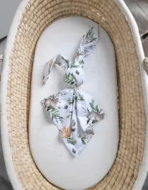 miekka-przytulanka-kocyk-kroliczek-z-bawelny-woodland-green-my-sweet-baby