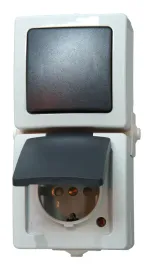 gniazdo-elektryczne-scienne-kopp-szary