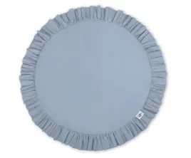 mata-do-zabawy-z-falbanka-brudny-niebieski-my-sweet-baby