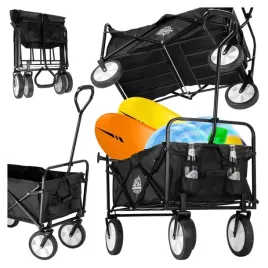 wozek-plazowy-transportowy-magnum-czarny