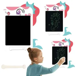 znikopis-tablica-do-rysowania-pisania-lcd-rysik-jednorozec-biala-lean-toys