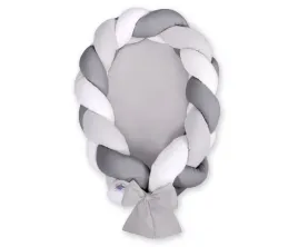 kokon-niemowlecy-pleciony-2-w-1-bialy-szary-antracyt-my-sweet-baby