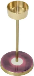 swiecznik-metalowy-na-jedna-swieczke-tealight-15cm-zloty-z-podstawa-fioleto
