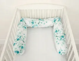 ochraniacz-walek-do-lozeczka-niemowlecego-eucaliptus-mint-bobono