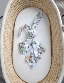 miekka-przytulanka-kocyk-kroliczek-z-bawelny-woodland-green-my-sweet-baby