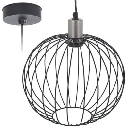 lampa-sufitowa-druciana-zyrandol-lampa-wiszaca-czarna-metal-30x24cm