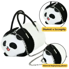 pluszowa-torba-panda-uchwyty-metalowy-lancuszek-czarno-biala-20cm-lean-toys