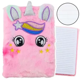 pluszowy-notatnik-w-linie-jednorozec-rozowy-teczowy-lean