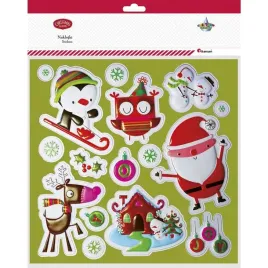 naklejki-wypukle-pingwin-sowa-mikolaj-renifer-mix-16szt-487005-titanum