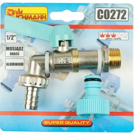 richmann-kran-ogrodowy-1-2-adapter-mosiadz-aluminium-c0272