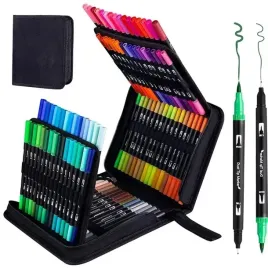 zestaw-kolorowych-pisakow-dwustronnych-wodoodporne-120-elementow-lean