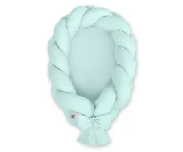 kokon-niemowlecy-pleciony-2-w-1-mietowy-my-sweet-baby