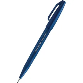 pisak-brush-sign-pen-niebiesko-czarny-ses15c-cax-pentel-pentel