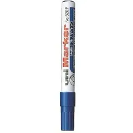 marker-permanentny-uni-no-520-okragly-niebieski-uni