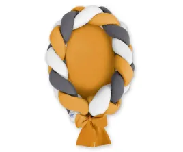 kokon-niemowlecy-pleciony-2-w-1-bialy-musztardowy-antracyt-my-sweet-baby