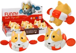 mechaniczna-zabawka-do-kapieli-nakrecana-lisek-w-kolku-lean-toys