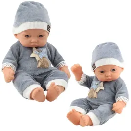 lalka-bobas-w-szarej-pizamce-z-gwiazdkami-czapeczka-lean-toys