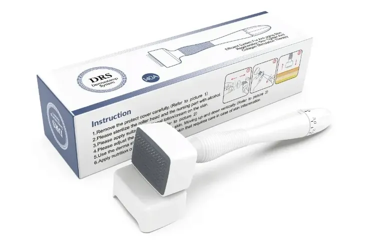 Derma stempel urządzenie do mezoterapii mikroigłowejregulacją długości 3 mm