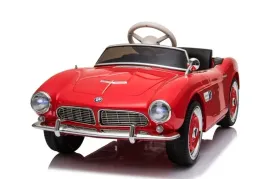 autko-elektryczne-bmw-507-retro-czerwony