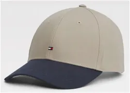 tommy-hilfiger-czapka-meska-z-daszkiem-bezowa