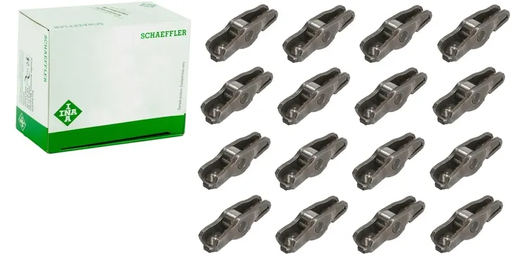 16x INA DŹWIGIENKI ZAWOROWE ZESTAW CITROEN PEUGEOT FORD VOLVO 1.6 HDI TDCI