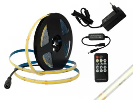 zestaw-tasma-led-7w-m-24v-cob-jednolita-4000k-neutralna-5m-pilot-sterownik