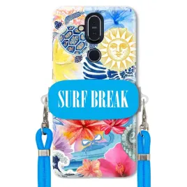 etui-do-nokia-8-1-smycz-crossbody-blue-uchwyt-surf-break-wakacyjny-hit