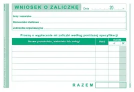 wniosek-o-zaliczke-a6-typ-408-5