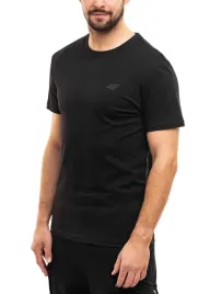 koszulka-meska-sportowa-czarna-4f-t-shirt-bluzka-krotki-rekaw-bawelna-r-s