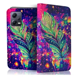 etui-z-klapka-na-telefon-xiaomi-redmi-note-12-5g-case-pokrowiec-szklo